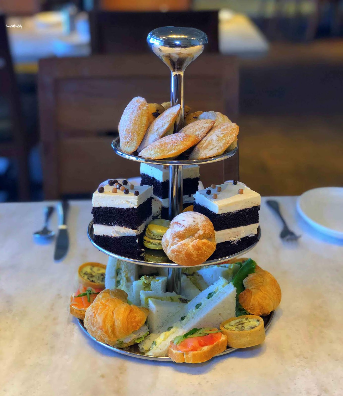 Hawaii Mom Blog Afternoon Tea and Happy Hour Offered Daily at Mariposa