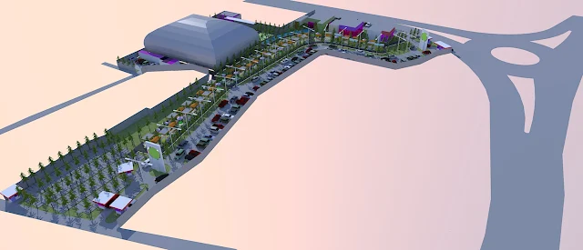 Site Plan Lapangan Futsal