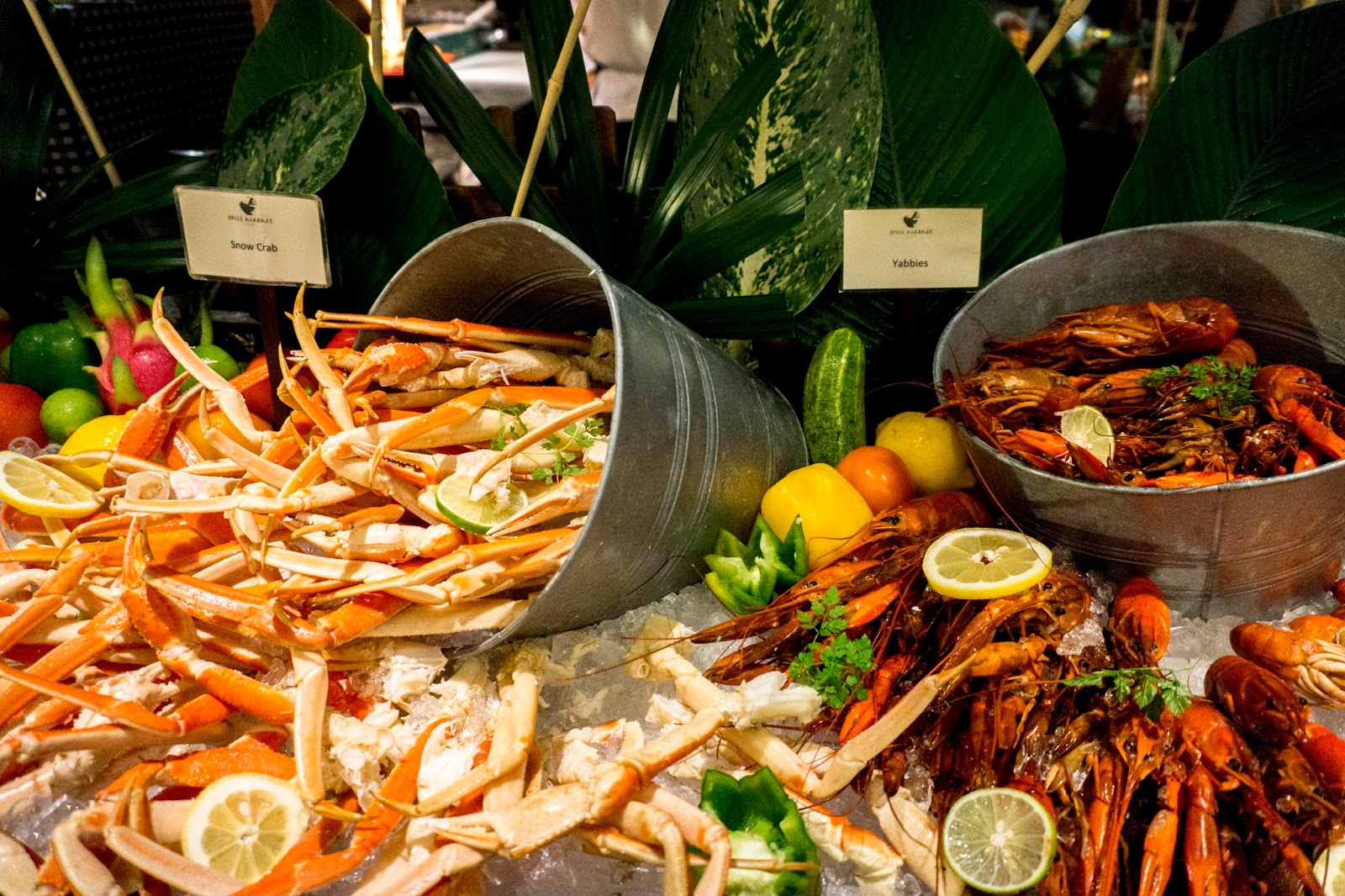 Seafood Buffet Dinner @ Spice Market, Shangri-La's Rasa Sayang Resort