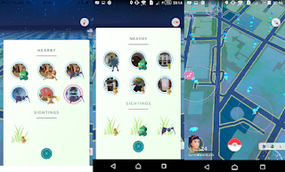 Menggunakan Tool Baru Sightings Di Pokemon Go