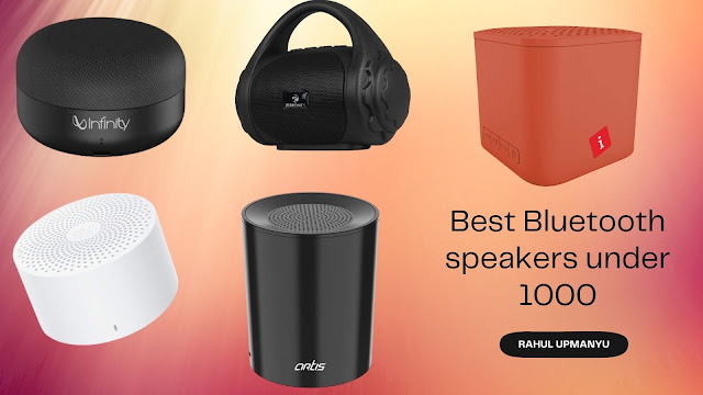Best Bluetooth speakers under 1000