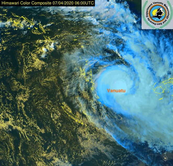 The Big Wobble Severe Tropical Cyclone Harold is the 2nd strongest