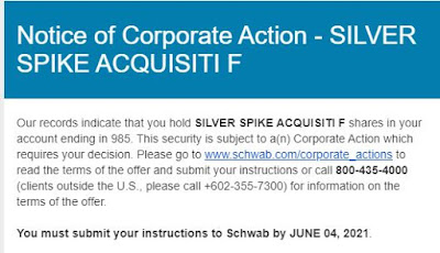 silver spike acquisition schwab
