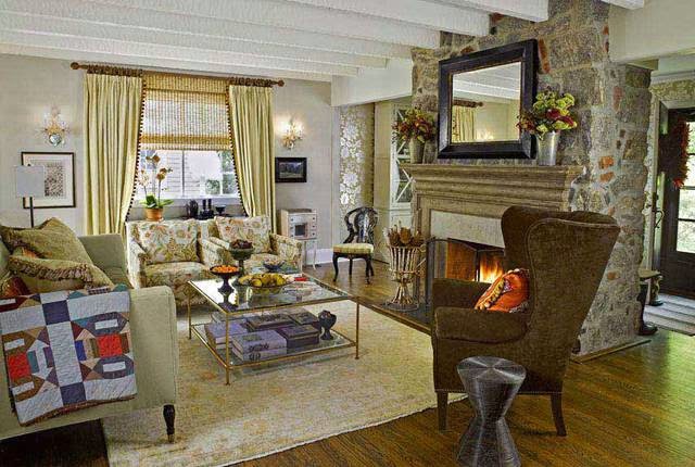 Lindas salas rústicas - Decoración de salas con estilo