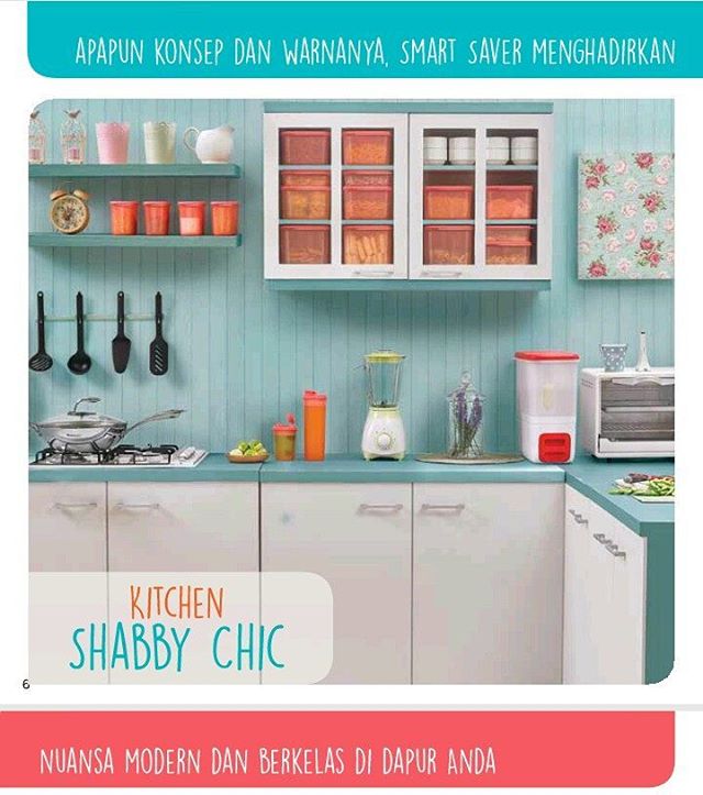 Inspirasi Dekorasi Ruang Dapur Terbaru Ala Shabby Chic 