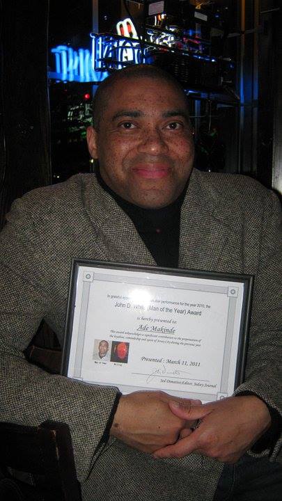 John D. White 'Man of the Year' Award for 2010.