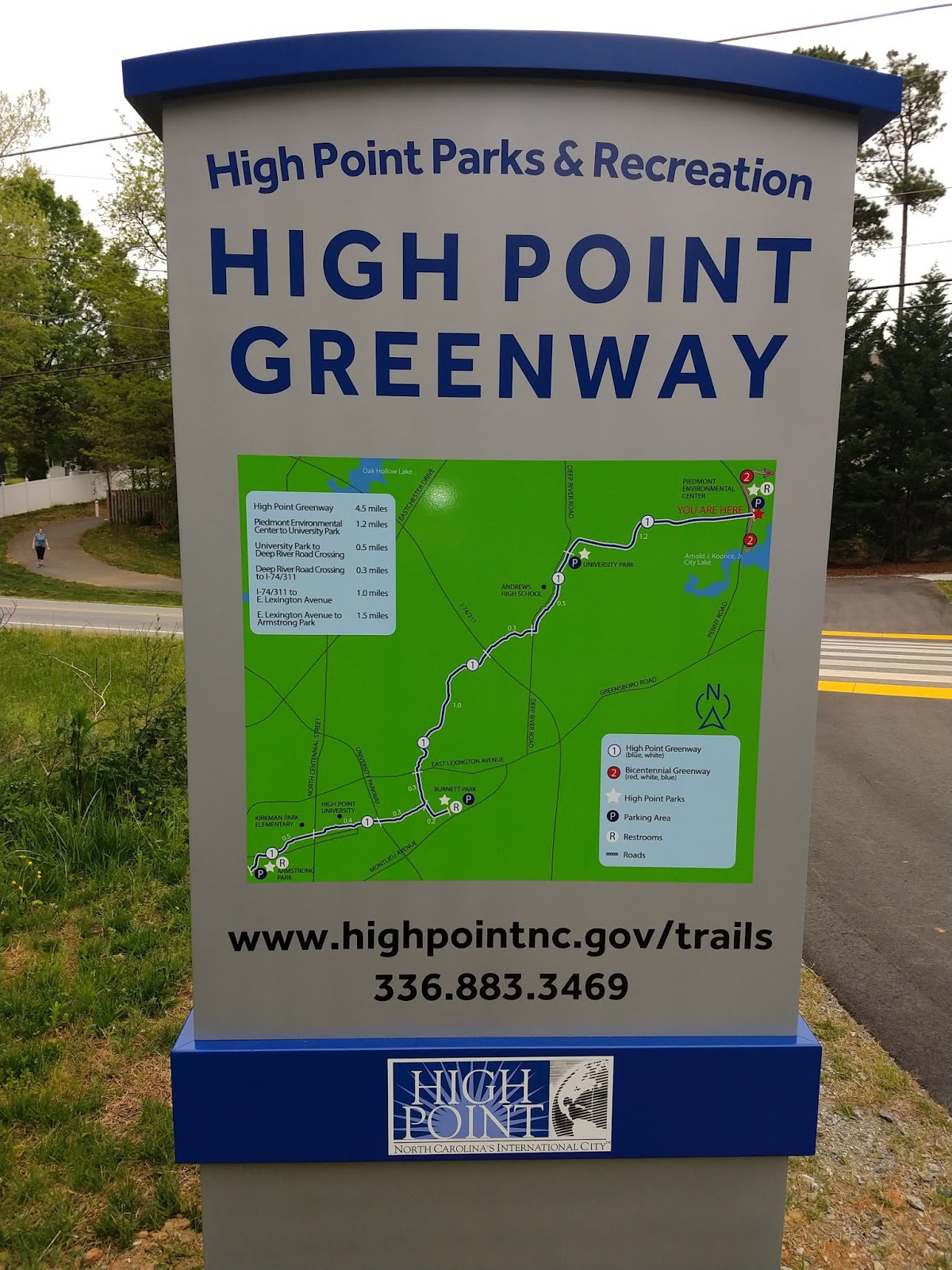 Jason's Jaunts High Point Greenway