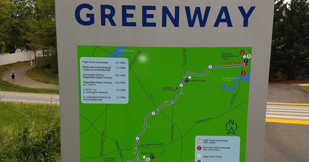 Jason's Jaunts High Point Greenway