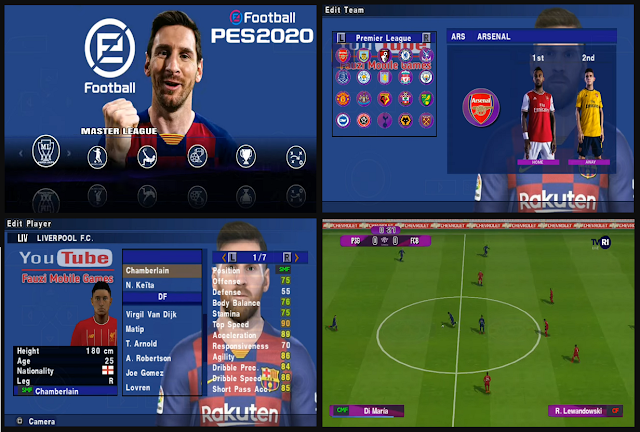 PES 2020 English Version by Fauzymobile PSP Android PES 2020 English Version by Fauzymobile PSP Android