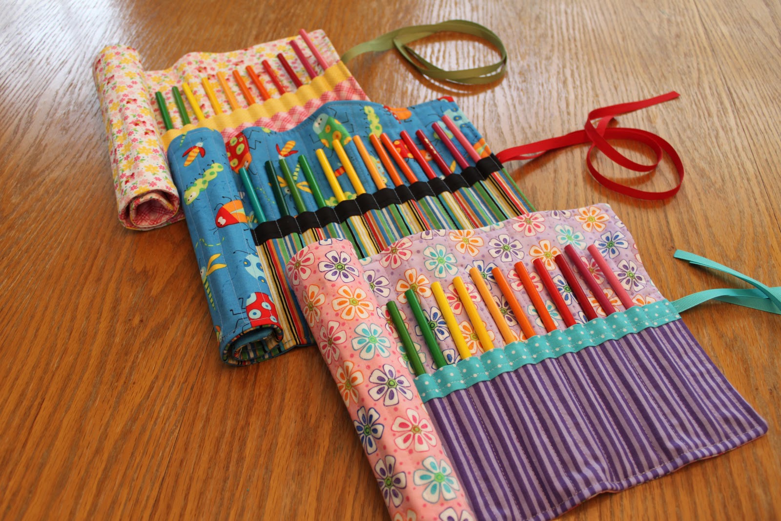 Crafty Endeavors Pencil Rolls
