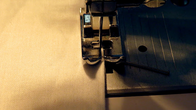 Costura en punta de la pinza