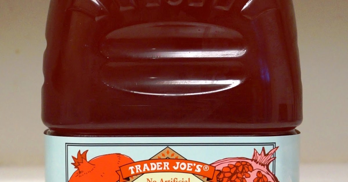 Exploring Trader Joe's Trader Joe's Pomegranate Limeade