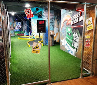 Trailer Trash Jim's Crazy Golf course at Level in Preston Trailer Trash Jim's Crazy Golf course at Level in Preston