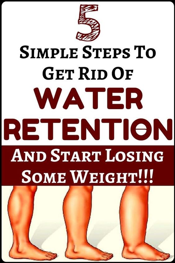 In 5 Simple Steps Get Rid of Water Retention and Lose Weight Wellness