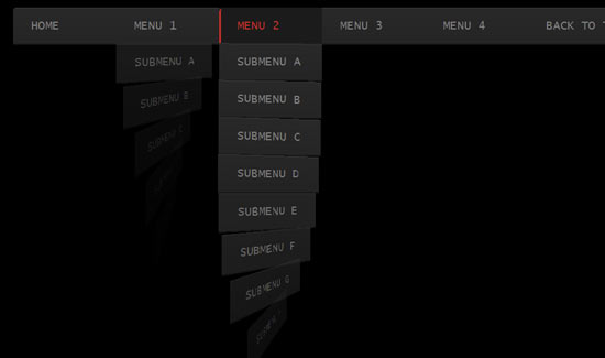 16+ Responsive Menus Tutorials | HTML5 | CSS3 ~ NEW CSS3 MENU