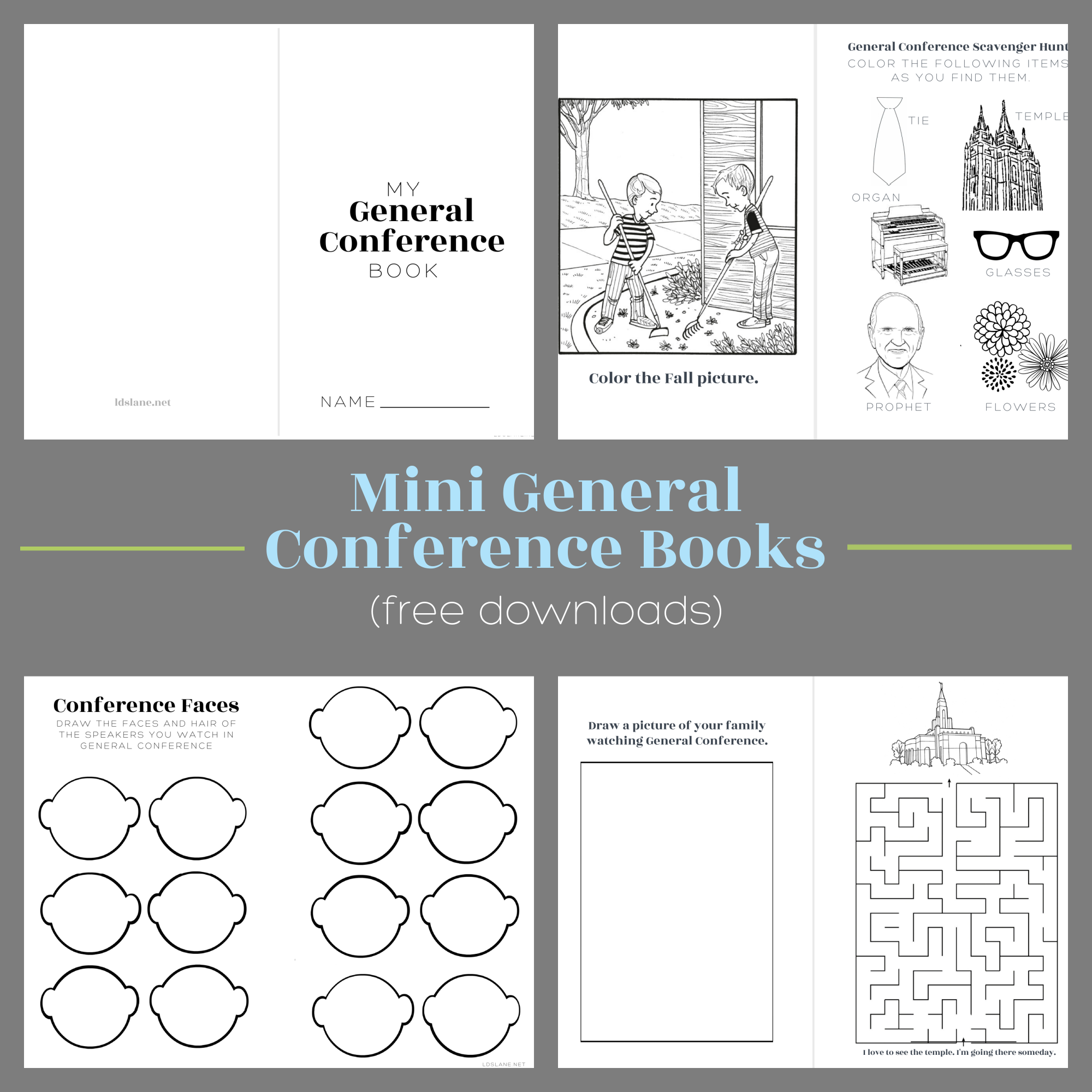 General Conference Mini Books (free download)