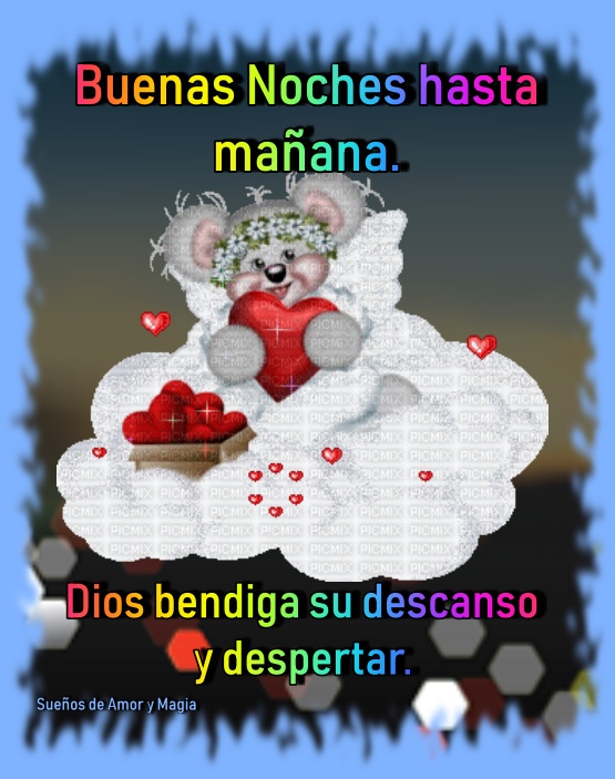 Sueños de Amor Y Magia: Buenas noches,hasta mañana.