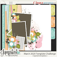 Template : March Template challenge by Jumpstart Designs