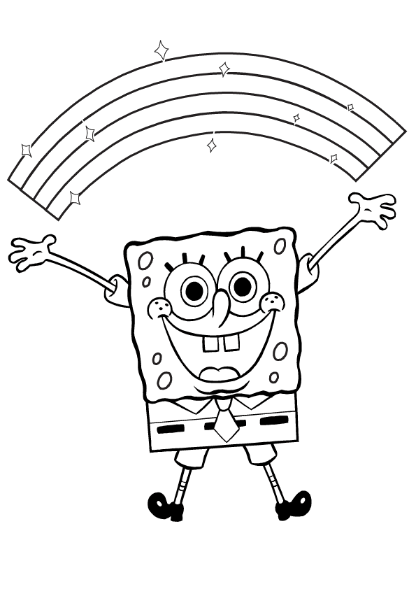 SpongeBob SquarePants Coloring Pages holiday.filminspector.com