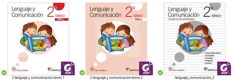 Lenguaje y Comunicación 2° de educación primaria