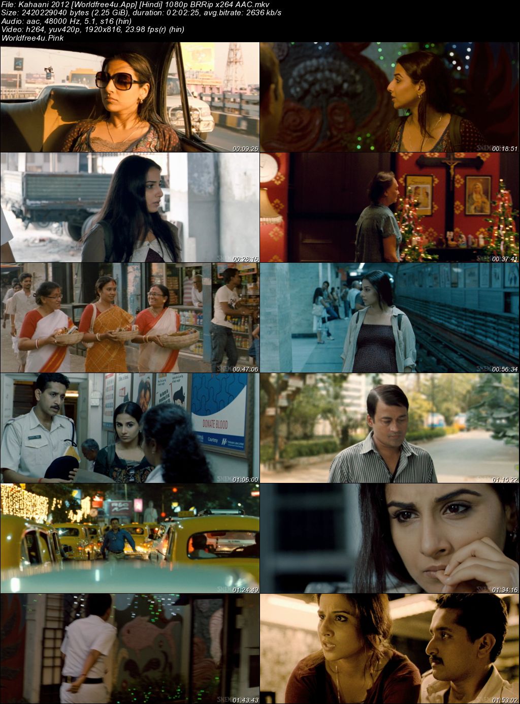 Kahaani 2012 Hindi BRRip 1080p