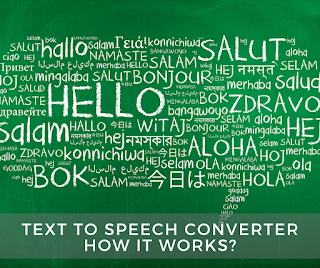 Text Speech Converter How it works