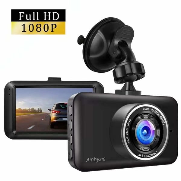 Ainhyzic 3 Inch Screen Full HD Dash Camera for Cars