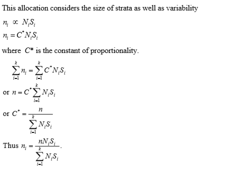 optimal allocation