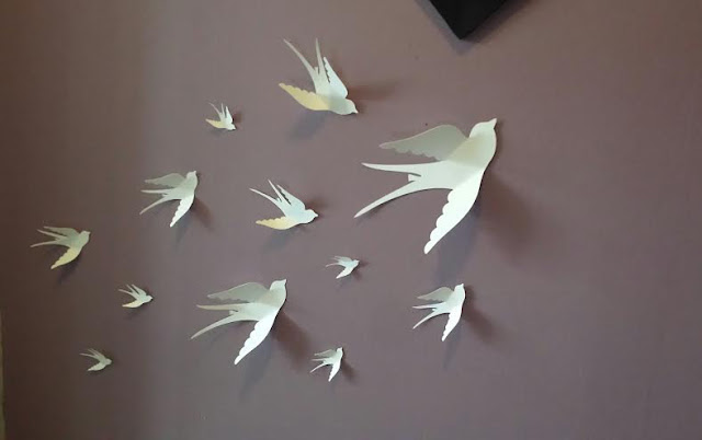 3d birds art ~ easy arts and crafts ideas for kids
