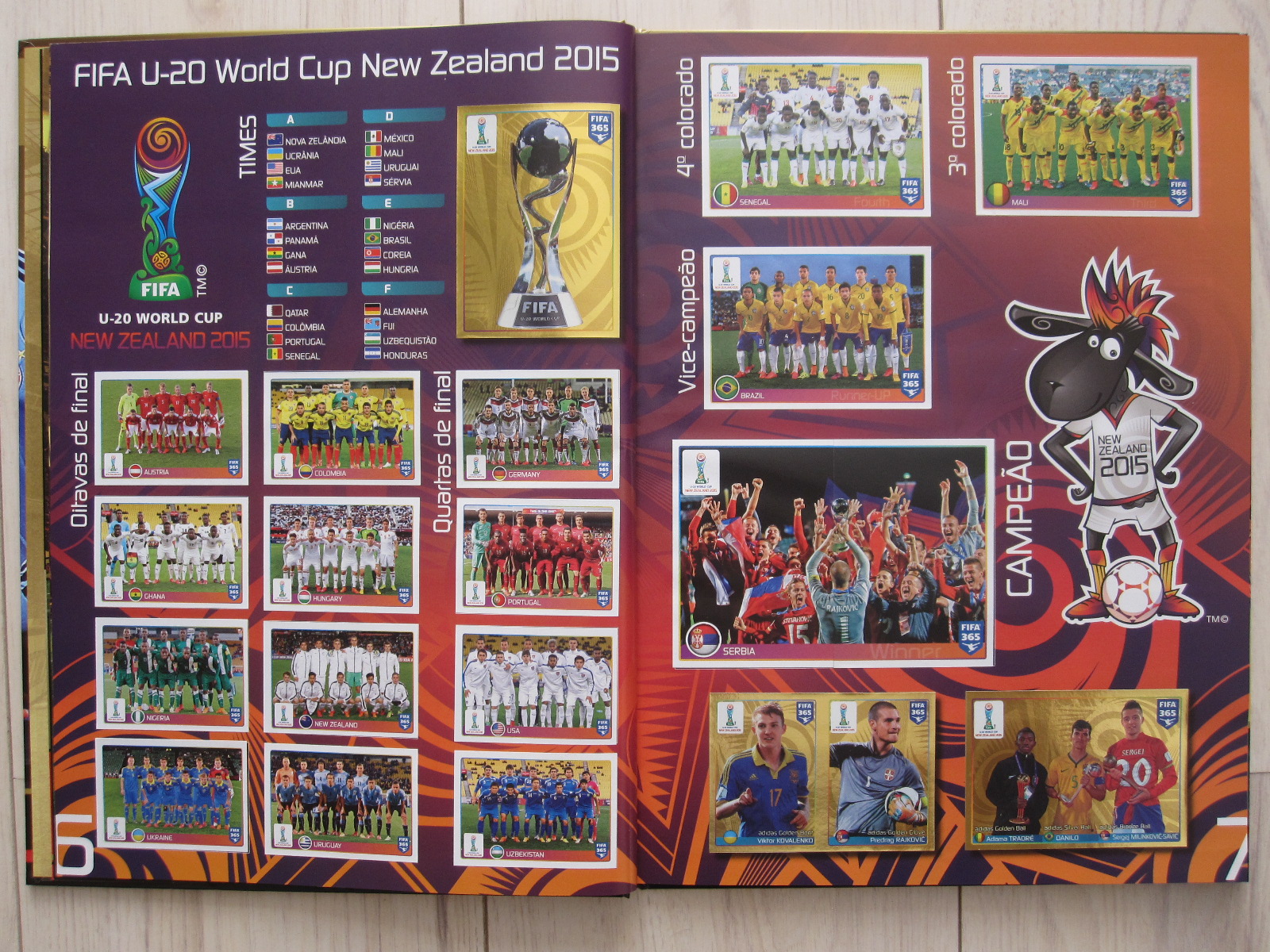 Only Good Stickers Panini Fifa 365 2015/2016 Hardcover Album