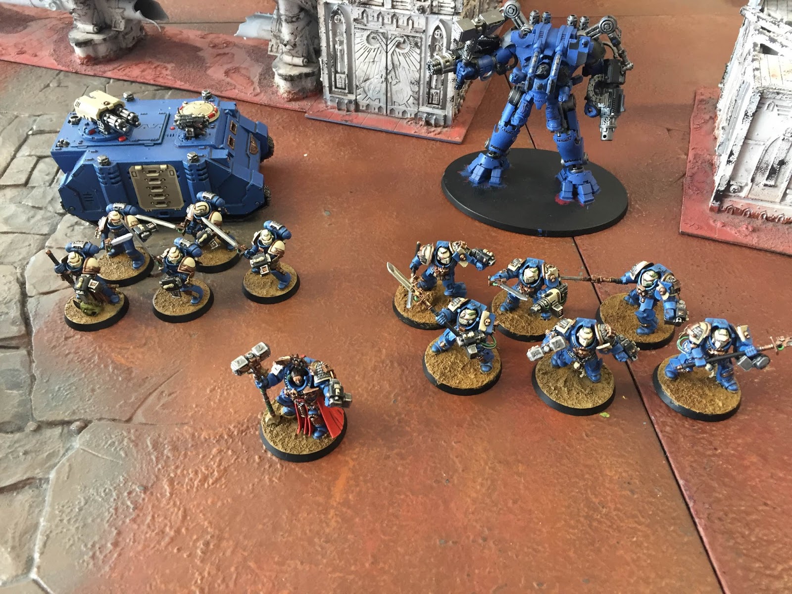 The Rune Axe 90 8th Edition 40k Battle Report 1000 Points Grey