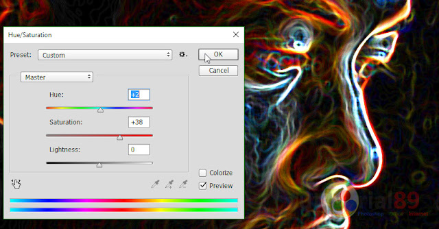 Cara membuat efek glowing edges dengan photoshop