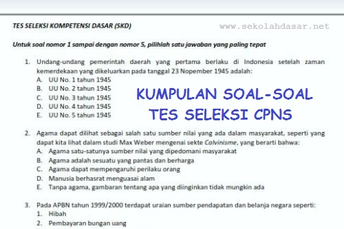 31+ Contoh Soal Tes Cpns Nasionalisme Terbaik Simpel Dan Elegan