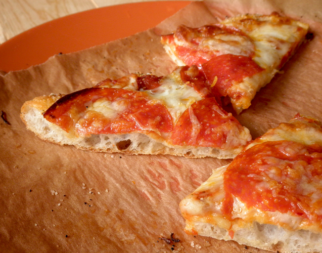 Food Pusher: Ciabatta Crust Pizza