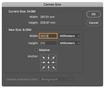 Perform simple math in any numeric field in Photoshop