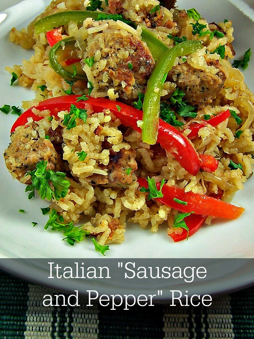 Italian Sausage & Pepper Rice