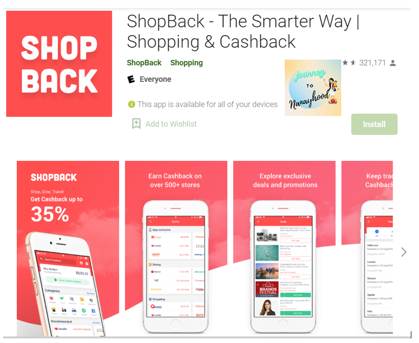 How to earn online using Shopback