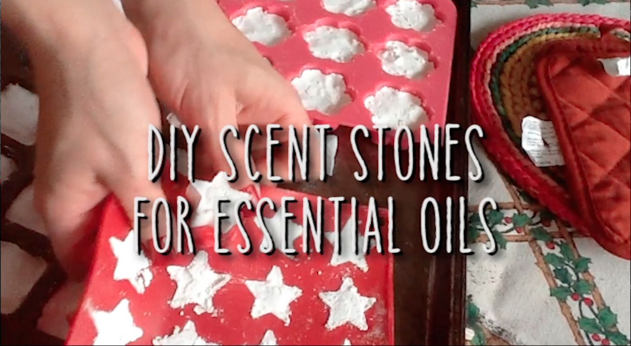 CRAFTING and VIDEO How to Make Scent Stones for using Essential Oils