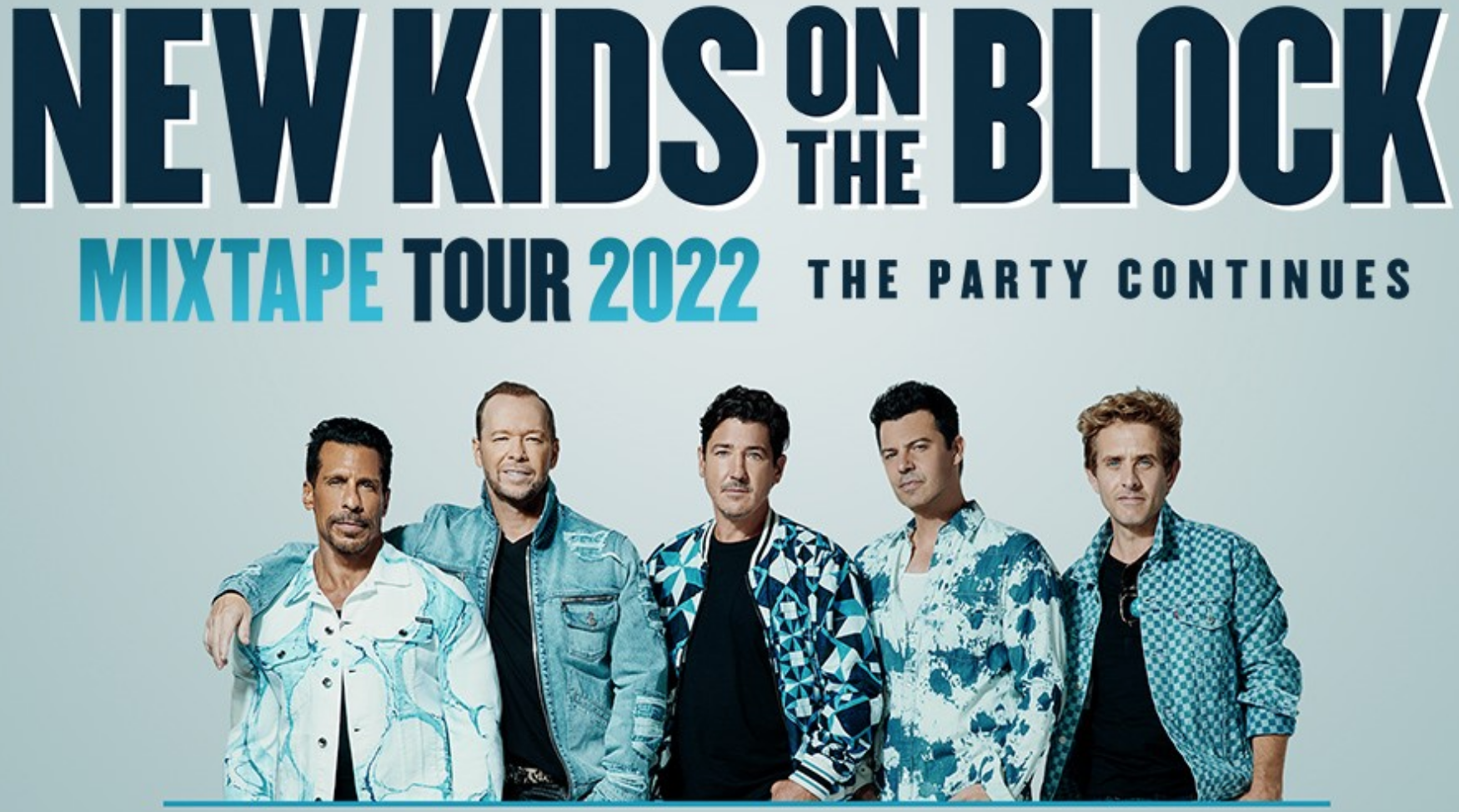 New Kids on the Block - The Mixtape tour poster
