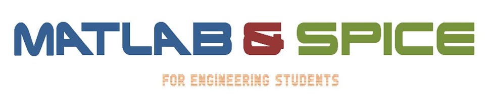 MATLAB & SPICE PROGRAMS FOR ENGINEERING STUDENTS