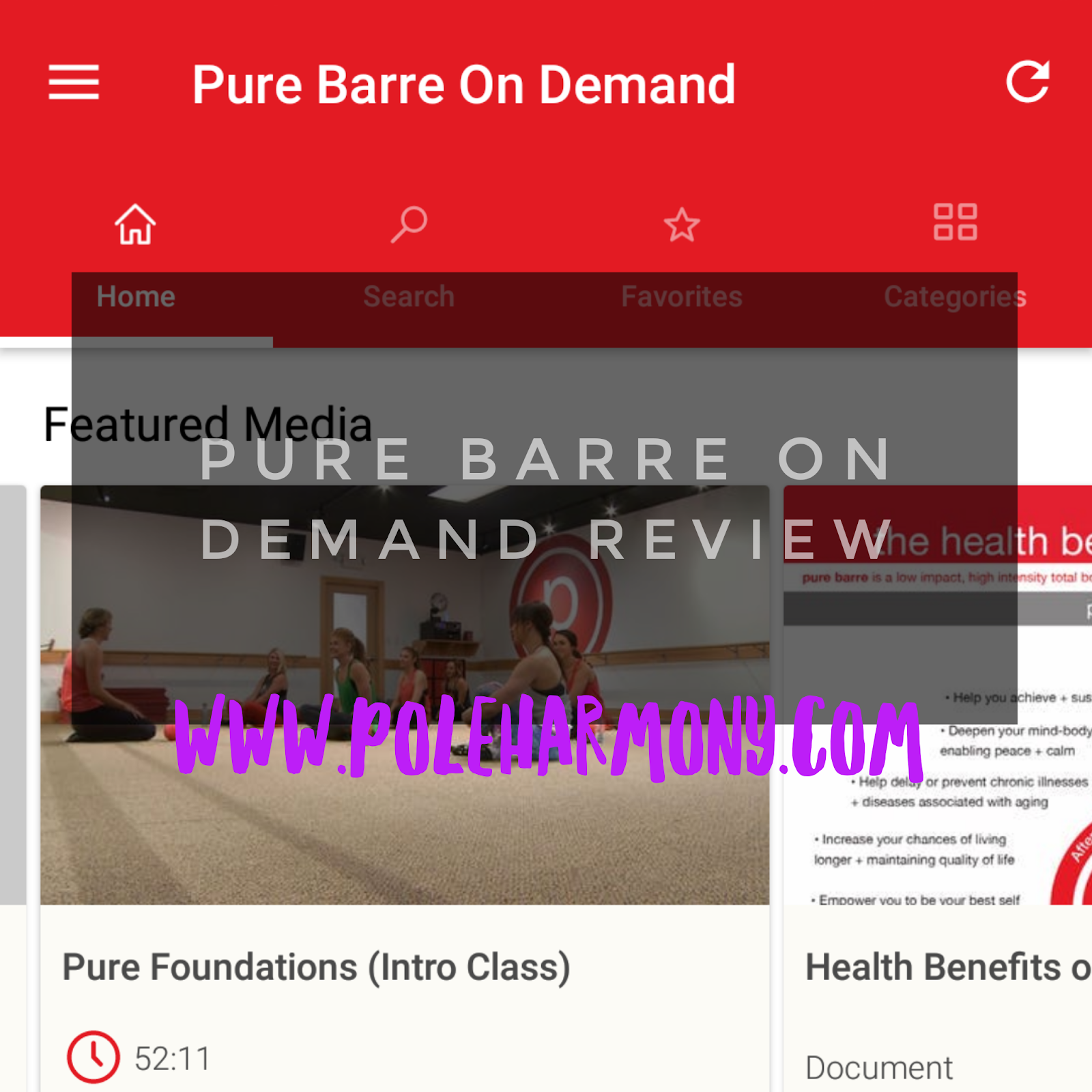 Pure Barre DVD: Resistance Series Workout 1 