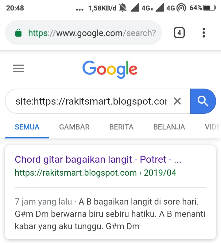 Chord Lagu Bagaikan Langit Di Sore Hari