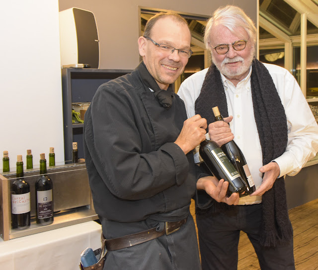 Peter Hilgard beim Wein Winter auf Langeoog