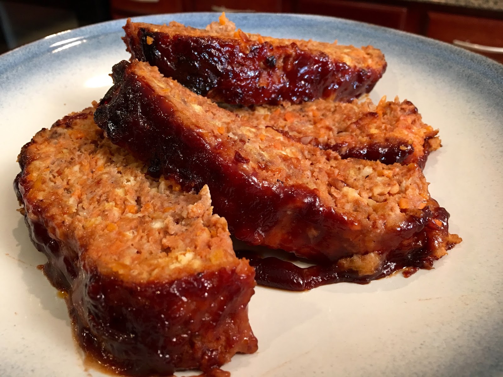 Vanessa's Sweet & Curried meatloaf