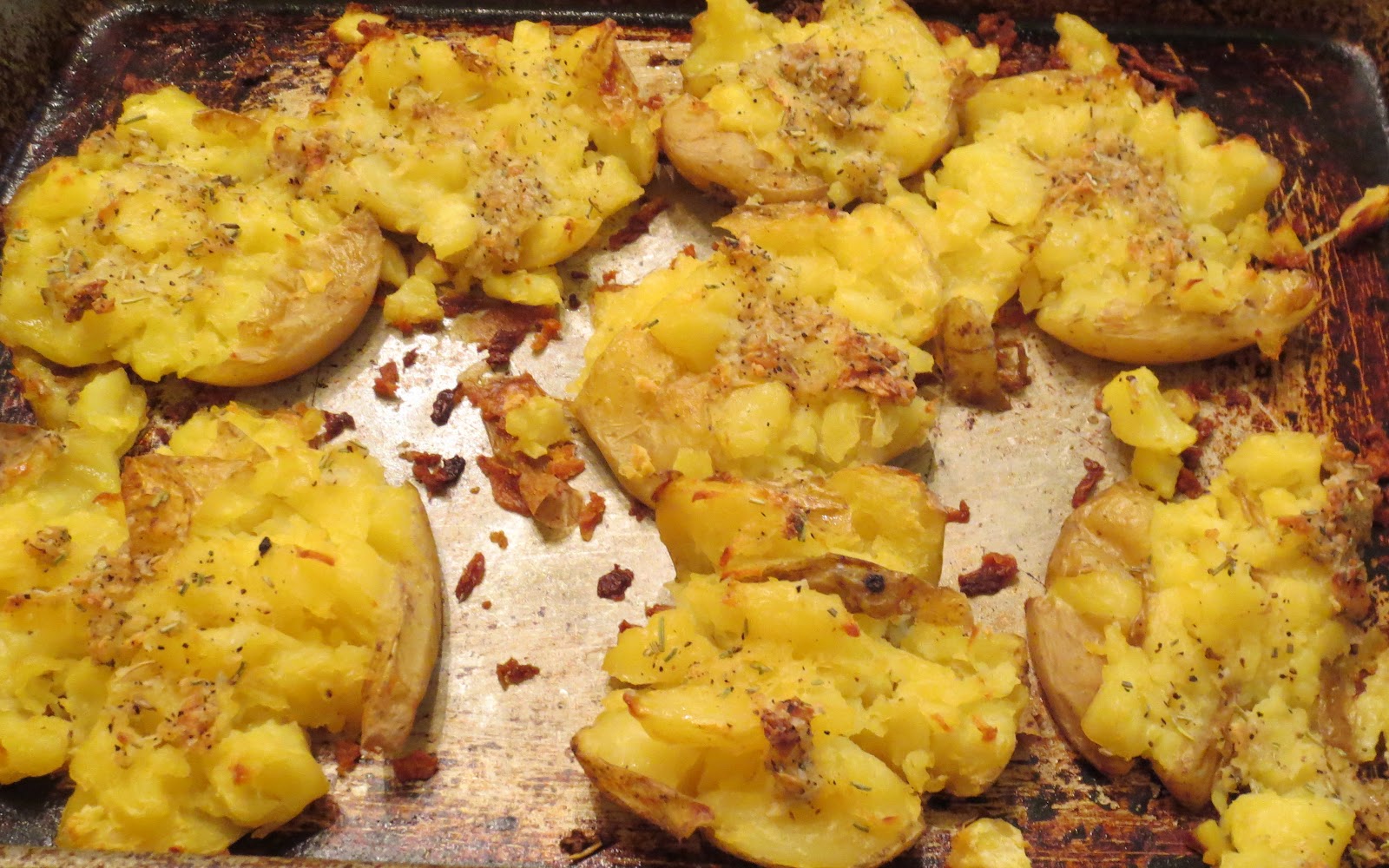BJ Brinker's Home Cooking B & B Crushed Potatoes