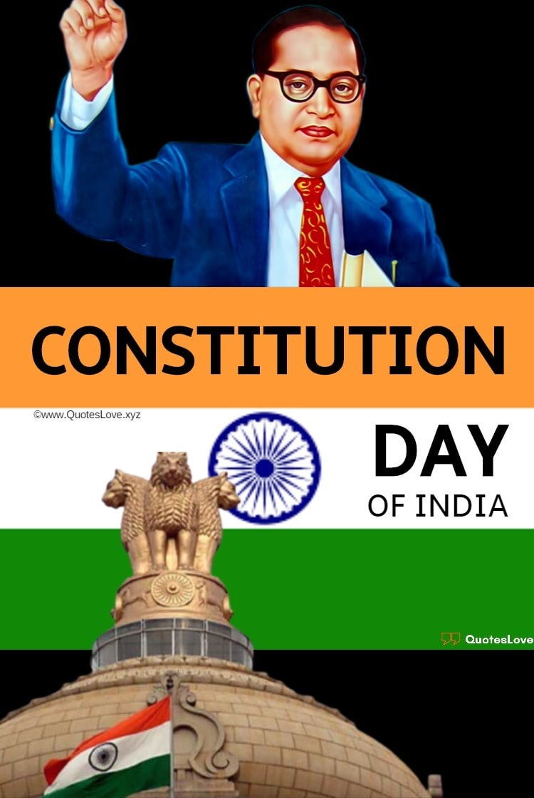Constitution Day Of INDIA Quotes, Sayings, Wishes, Greetings, Images, Pictures, Poster