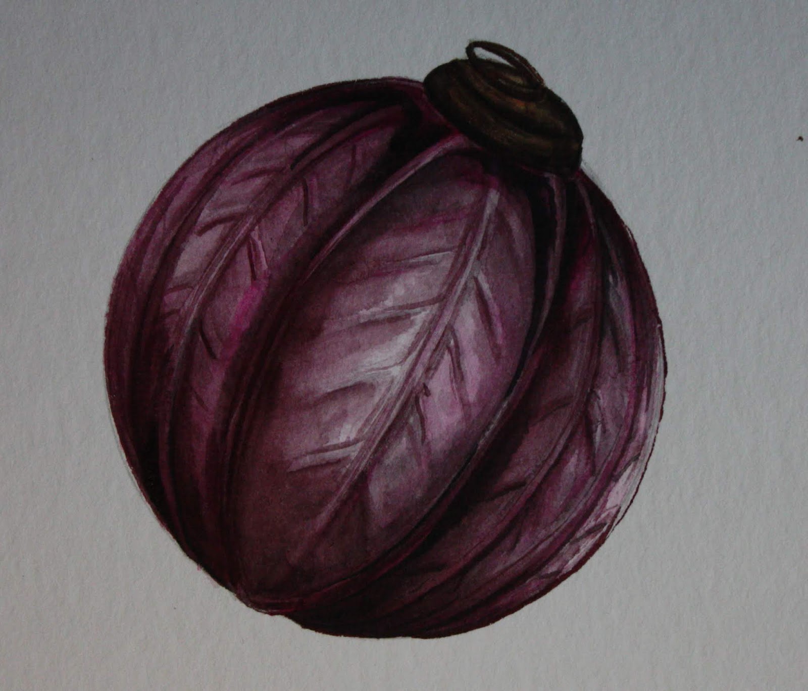 How to paint shiny objects in Watercolor