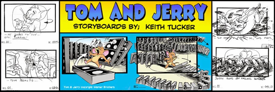 Keith Tucker's Tom & Jerry Storyboards