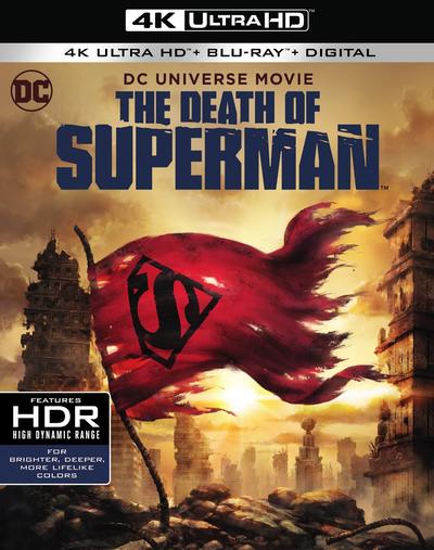 The Death of Superman (2018) 2160p HDR BDRip Dual Latino-Inglés [Subt. Esp] (Animación. Ciencia Ficción)
