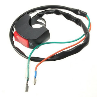 Motorcycle Moto Bike Handlebar Headlight Fog Spot Light Hown - store